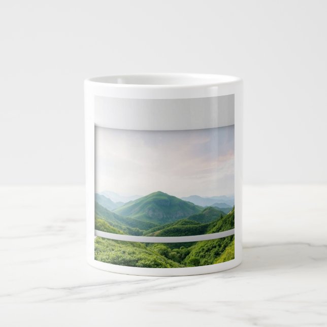 Taza De Café Gigante Large-Format Digital Mural Immersive Biophilic Lan (Frente)