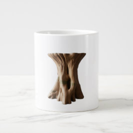 Taza De Café Gigante Large Sculptural Root-Wood Stool