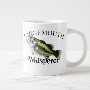 Taza De Café Gigante Largemouth Bass Whisperer