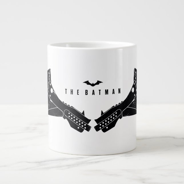 Taza De Café Gigante Las alas mecánicas de batman (Frente)