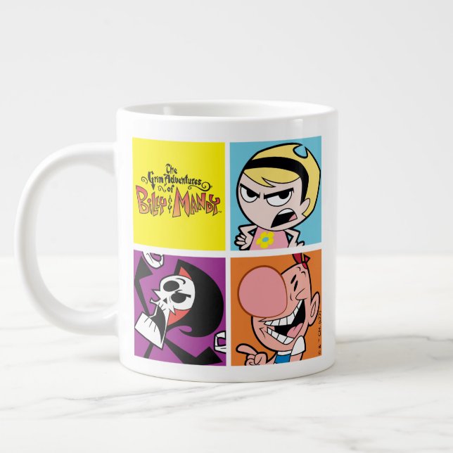 Taza De Café Gigante Las desalentadoras aventuras del arte de los perso (Izquierda)
