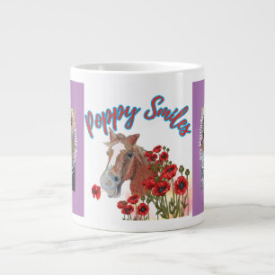 Taza De Café Gigante las hojas de vuelo no harán que tu caballo vuele s
