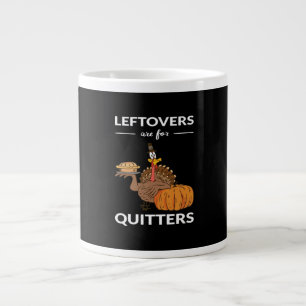 Taza De Café Gigante Las Leftovers Son Para Quitters V