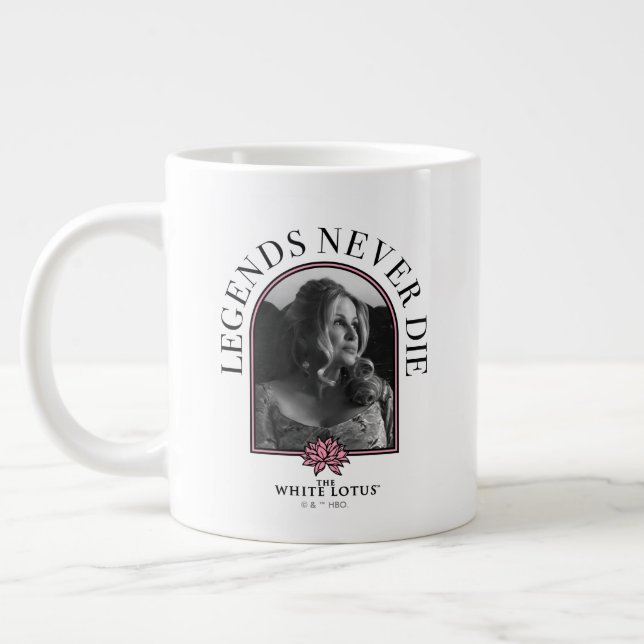 Taza De Café Gigante Las leyendas nunca mueren - El Lotus blanco (Izquierda)