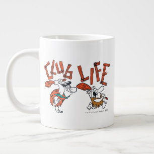 Taza De Café Gigante Las piedras angulares Fred & Barney - Club Life