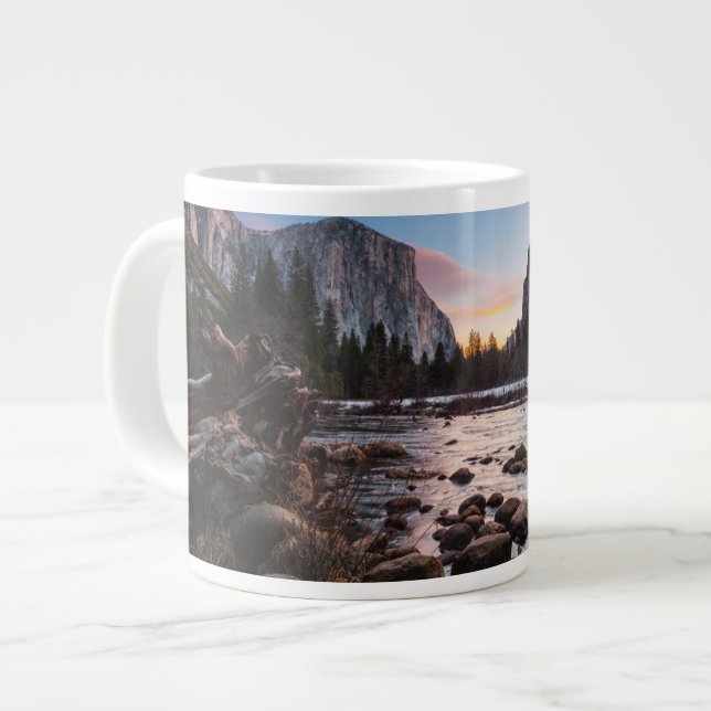 Taza De Café Gigante Las puertas del valle de Yosemite (Izquierda)