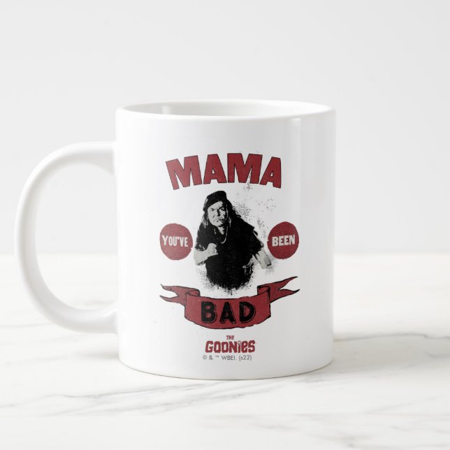 Taza De Café Gigante Las tonterías de Mama Fratelli "Has sido mala" (Izquierda)