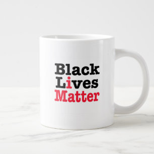 Taza De Café Gigante Las vidas negras importan