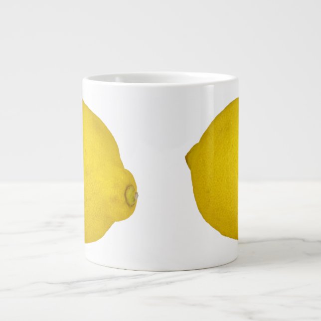 Taza De Café Gigante Lemon (Frente)