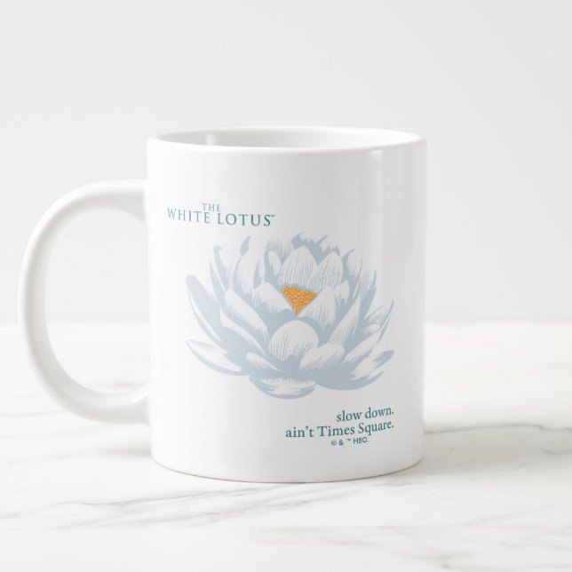 Taza De Café Gigante Lentamente abajo, Ain't Times Square - El Lotus bl (Izquierda)