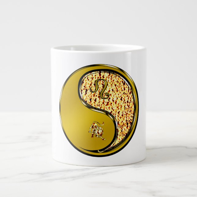Taza De Café Gigante Leo el León (Frente)