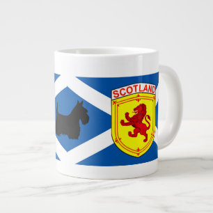 Taza De Café Gigante León Rampante / bandera de San Andrés / Terrier Es