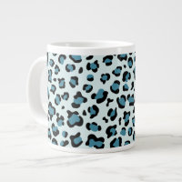 Leopard Print, Leopard Spots, Blue Leopard