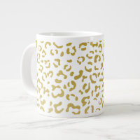 Leopardo de oro, Purpurina de oro, impresión de le