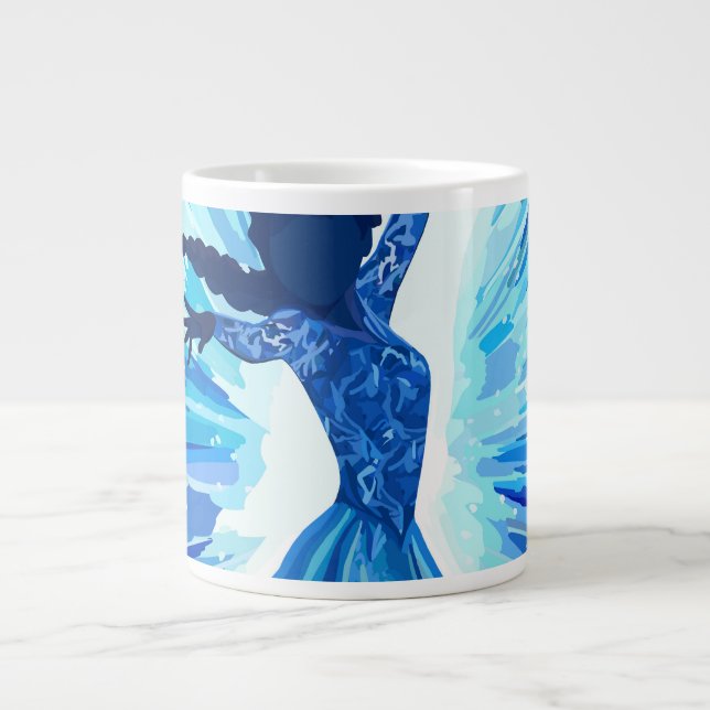 Taza De Café Gigante Let It Go (Frente)