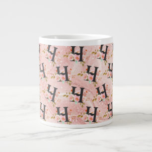 Taza De Café Gigante Letra H