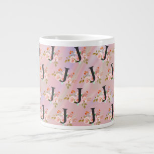 Taza De Café Gigante Letra J
