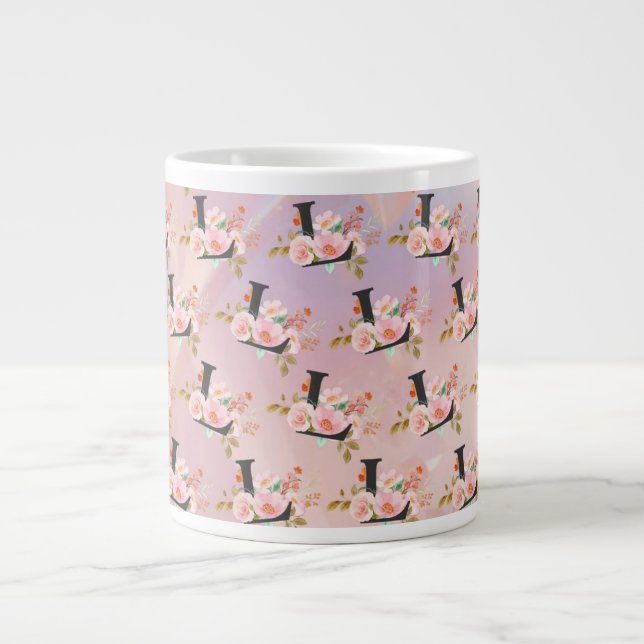Taza De Café Gigante Letra L (Frente)