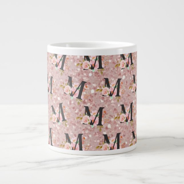 Taza De Café Gigante Letra M (Frente)