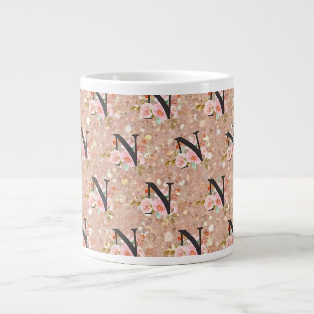 Taza De Café Gigante Letra N (Frente)