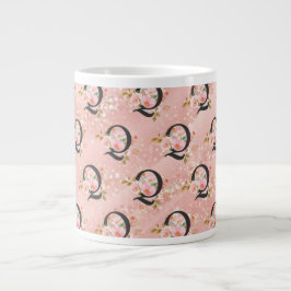 Taza De Café Gigante Letra Q