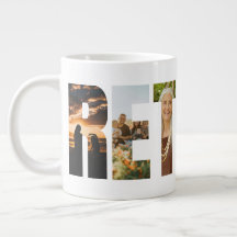 Letras personalizadas para jubilación con fotos pe