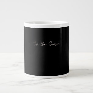 Taza De Café Gigante Letrero de neón de la temporada