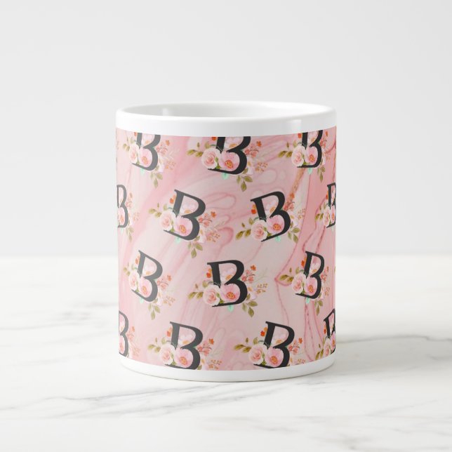 Taza De Café Gigante Letter B (Frente)