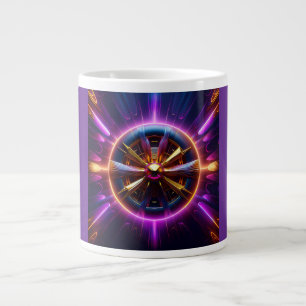 Taza De Café Gigante Liapunov Fractal Mucha Manipulación