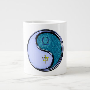 Taza De Café Gigante Libra y Mono de Agua