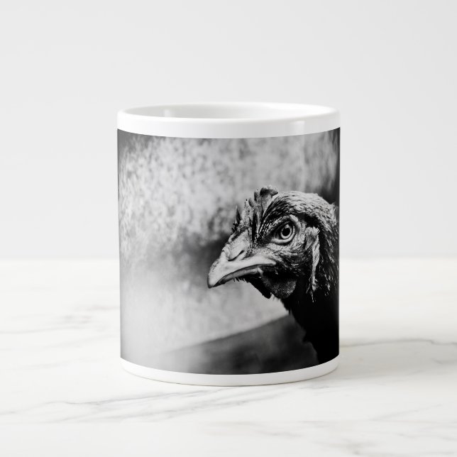Taza De Café Gigante licores y pollos (Frente)