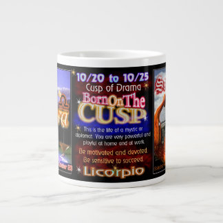 Taza De Café Gigante Licorpio - cambio de signo del zodiaco del
