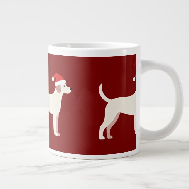 Taza De Café Gigante Life Is Better With a Wagging Tail – Cute Dog Mom (Derecha)