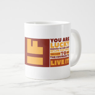 Taza De Café Gigante Life Jumbo Mug