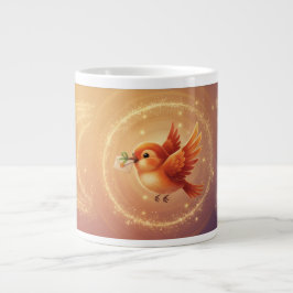 Taza De Café Gigante Light Finge You - Emotional Wellness Mug