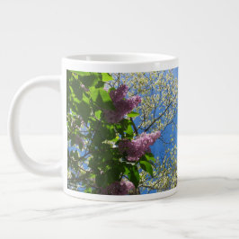 Taza De Café Gigante Lilacs y flores de cerezo - Viñedo de Martha