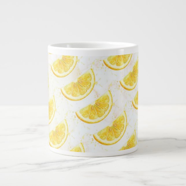 Taza De Café Gigante Limón (Frente)