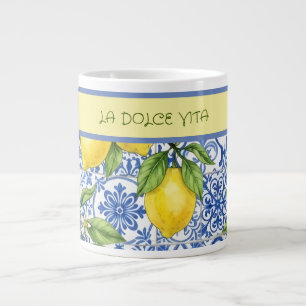 Taza De Café Gigante Limón Siciliano
