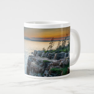 Taza De Café Gigante Línea costera Parque nacional Acadia, Maine
