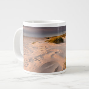 Taza De Café Gigante Línea costera Playa Saltum, Dinamarca