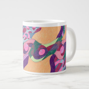 Taza De Café Gigante Línea de agua