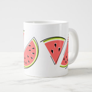 Taza De Café Gigante Línea de sandía