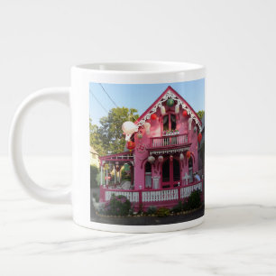 Taza De Café Gigante Linternas y pan de jengibre rosado - Viñedo de Mar