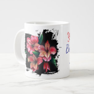 Taza De Café Gigante Lirio Peruano eres la mejor parte de mi vida