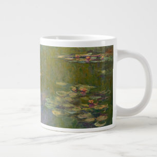Taza De Café Gigante Lirios de agua de Claude Monet el , 1919