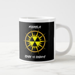 Taza De Café Gigante Listo para radiar graduación radiológica