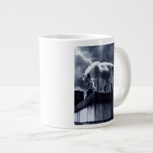 Taza De Café Gigante Lobo urbano