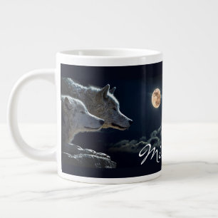 Taza De Café Gigante Lobos