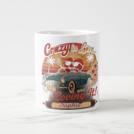 Taza De Café Gigante Loca de Amor... y Disfrutándolo!