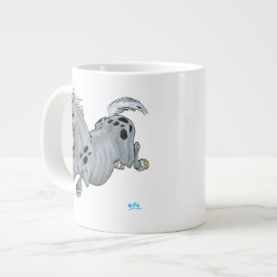 Taza De Café Gigante Loco Personalizado Horse Jumbo Mug